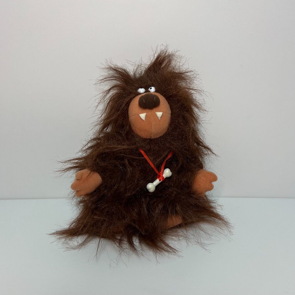 1986 Hallmark Wolfie Toy 8” Stuffed Animal Boo Buddies Halloween Werewolf